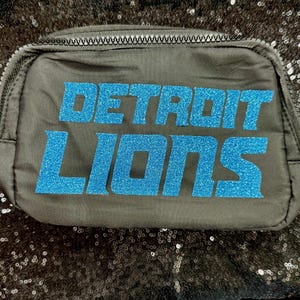 Detroit Lions crossbody purse
