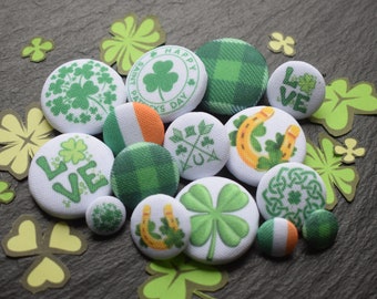 Saint Patrick button