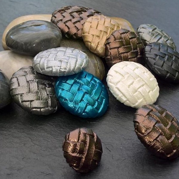 Embossed Buttons - Etsy