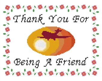 Golden Girls Inspired Cross Stitch PATTERN