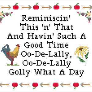 Robin Hood Inspired Cross Stitch PATTERN