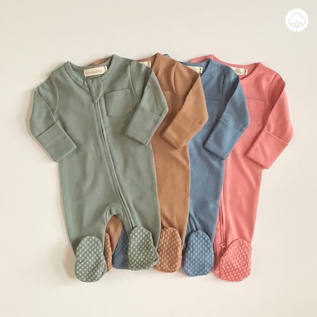 Organic Baby Sleeper, Sleep & Play Pajama, Footed Sleep 'n Play