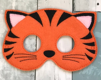 Tiger Mask, Child's, Pretend Play, Imagination, Dress Up, Halloween Costume, Toddler, Party
