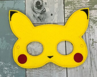 Yellow Search Animal Mask, Child's Mask, Pretend Play, Imagination, Dress Up, Halloween Costume, Toddler, Play Time