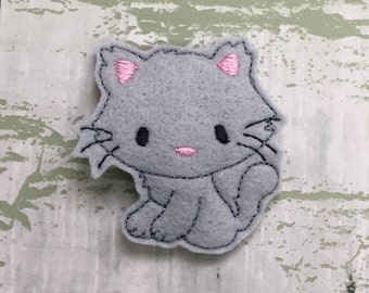 Cute Kitty Felt Snap Hair Clips, Cute, Girl, Pretty, Barrette, Feltie, Party, Rescue, Cat,
