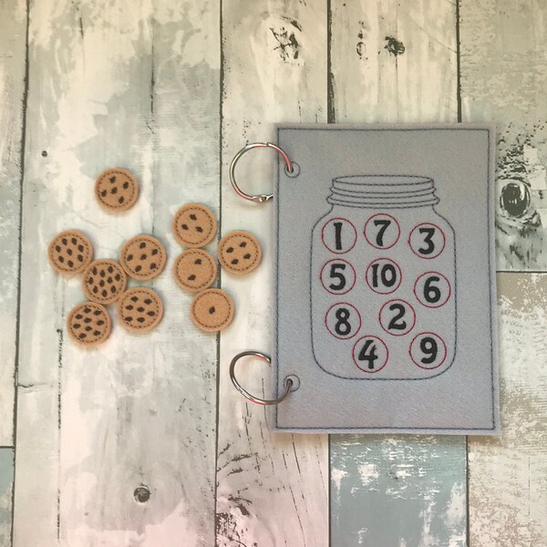 Cookie Jar Counting Game Etsy