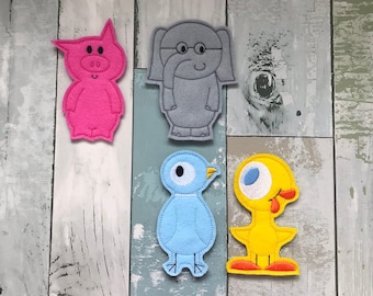 Animal Book Finger Puppets, Pretend Play, Imagination, Easter Basket, Road Trip, Kids, Quiet Time, Fun, Cartoon,