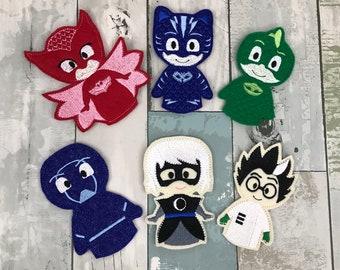Bedtime Hero Finger Puppets, Pretend Play, Imagination, Easter Basket, Road Trip, Kids, Quiet Time, Fun, Cartoon,