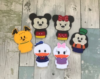 Rodent & Friends 2 Finger Puppets, Pretend Play, Imagination, Easter Basket, Road Trip, Kids, Quiet Time, Fun, Cartoon,