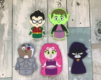 Kid Crime Fighters Finger Puppets, Pretend Play, Imagination, Easter Basket, Road Trip, Kids, Quiet Time, Fun, Cartoon,