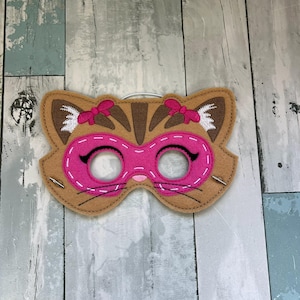 Cats Felt Animal Masks, Dress Up, Pretend Play Costume Cousin Sassy