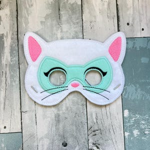 Cats Felt Animal Masks, Dress Up, Pretend Play Costume Bitsy
