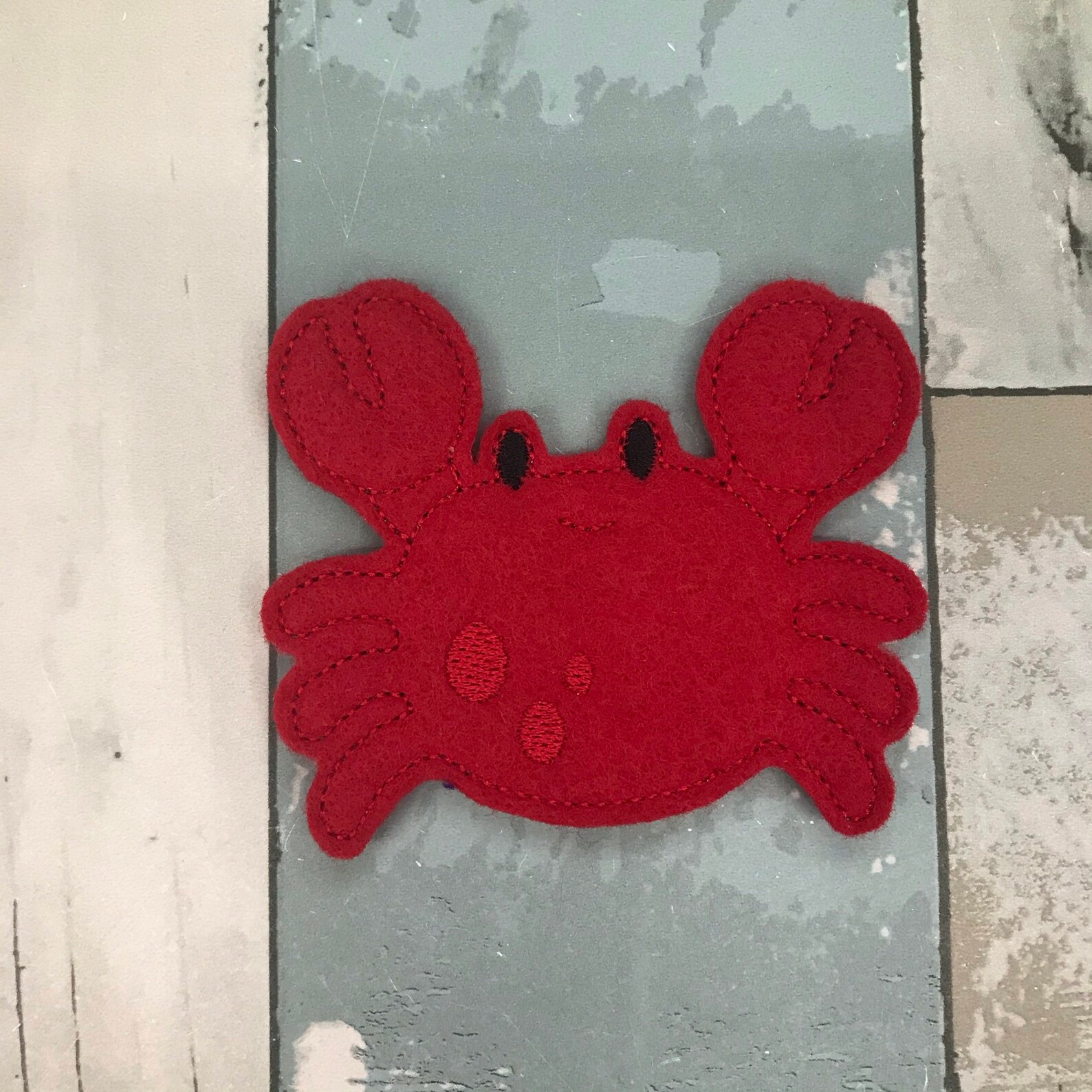 Valentine's Crab Finger Puppet Pretend Play Imagination Etsy