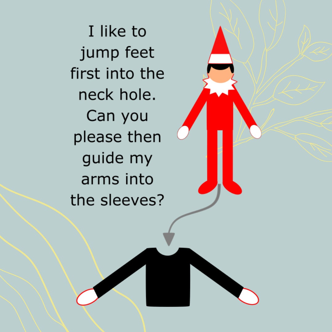 Legs Elf Sweater Doll Sweater Elf 