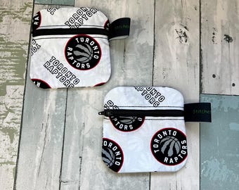 Cotton Zipper Pouch, Small Coin Wallet, 4.5x4.5 Inch