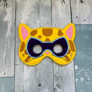 Cats Felt Animal Masks, Dress Up, Pretend Play Costume Sparks