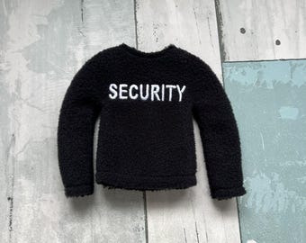 Security Elf Fleece Sweater, Doll Clothes
