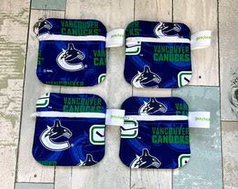 Zipper Pouch, 100% Cotton Coin Keeper