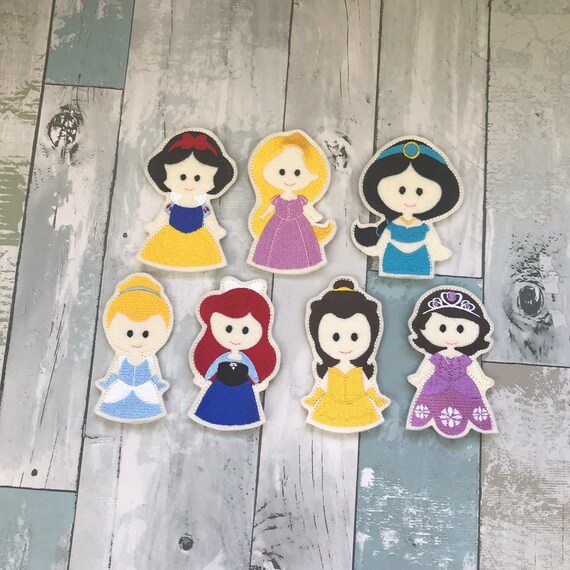 Princess Finger Puppet Pretend Play Imagination Easter | Etsy