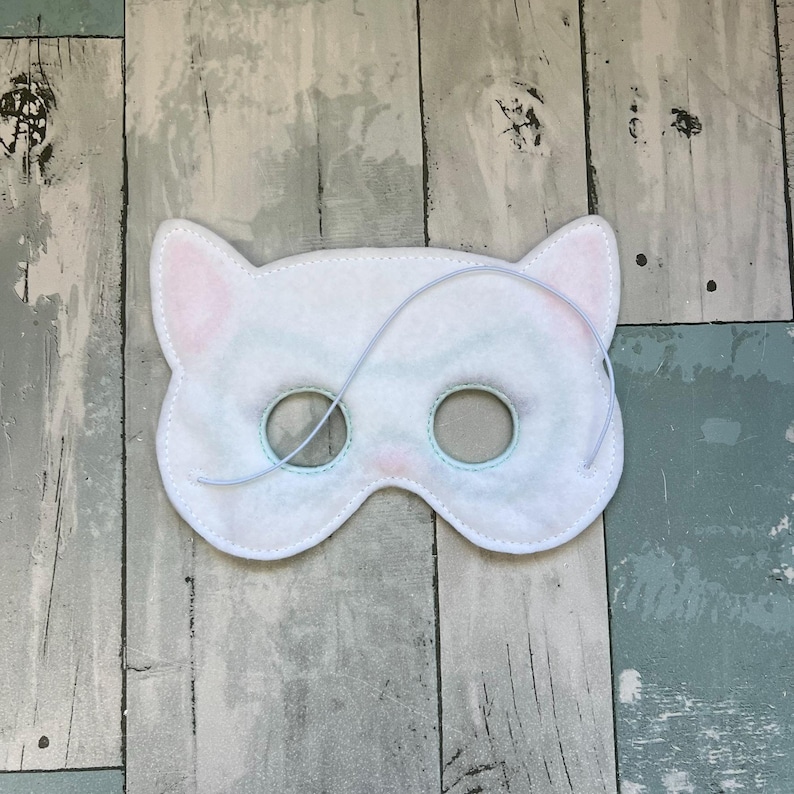 Cats Felt Animal Masks, Dress Up, Pretend Play Costume image 9