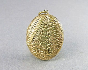 Antique Pendentif Locket Gold Filled Picture Locket Victorian Jewellery Wedding Locket Oval Locket Gift For Her Antiques Collectibles