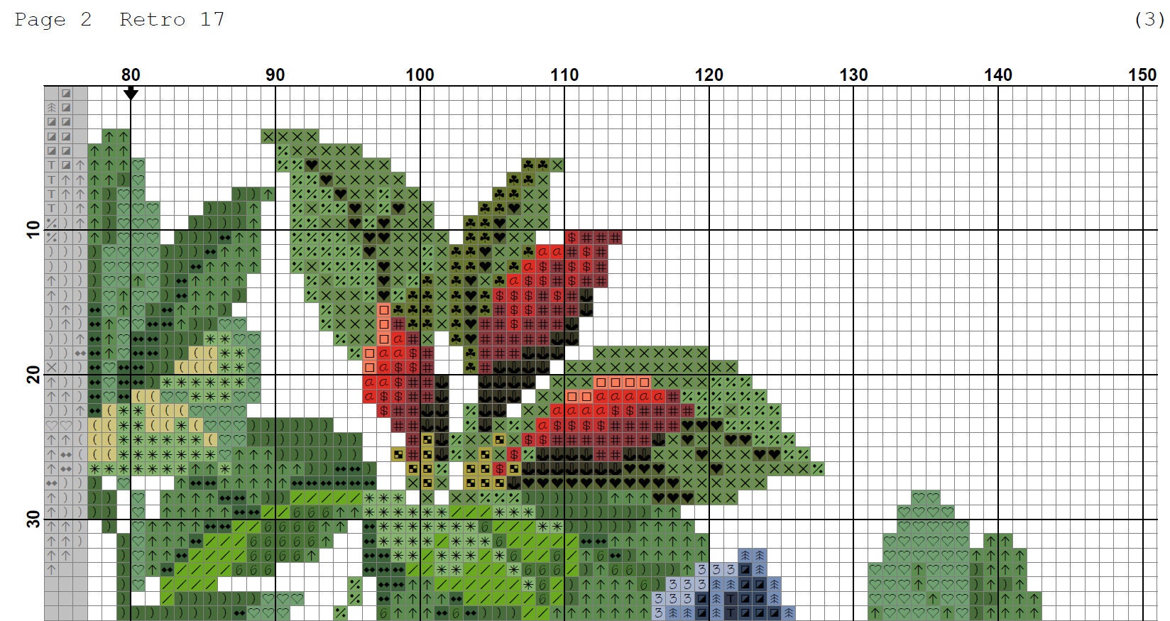 Azalea Tooling Pattern Azaleas Cross Stitch Pattern | Colorful Pink, White & Blue Flowers PDF ...