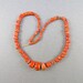 Antique Natural Coral Beads Red Coral Beads Mediterranean Coral Jewelry Supplies Antique Collectibles