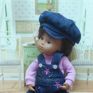 Embroidered Denim Overalls Set to Fit Baby Sasha Doll. - Etsy India