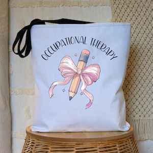 Occupational therapy bag,occupational therapy tote bag,occupational therapist bag,occupational therapy gift,occupational therapist tote bag