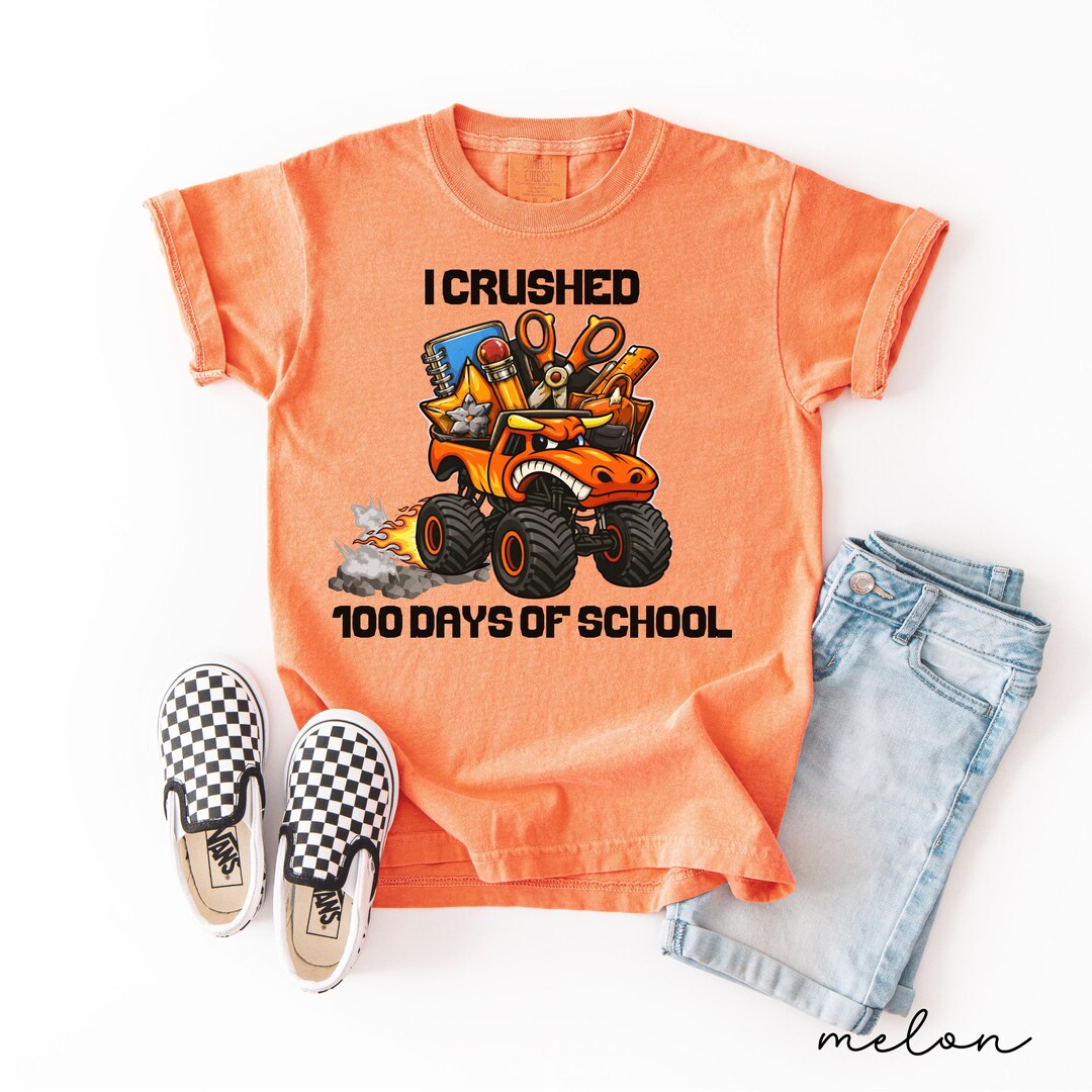 100 Days of School Boys Shirt,kids 100th Day of School Shirt,boys 100th ...