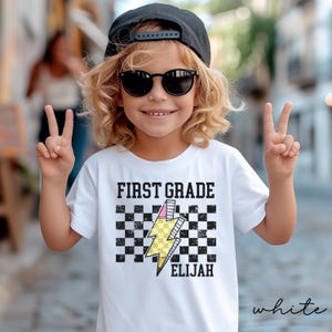 Custom First grade boys shirt,Kids first day of school shirt,boys first day of school shirt custom,personalized first day of school shirt