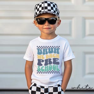 Camiseta para niños en edad preescolar, camiseta para el primer día de clases de los niños, camiseta para el primer día de clases de los niños, camiseta para el primer día de clases, camiseta para niños en edad preescolar