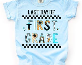 last day of first grade boys shirt,Kids last day of school shirt,boys last day of school shirt,last day of first grade shirt for boys