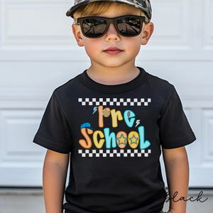 Camiseta para niños en edad preescolar, camiseta para el primer día de clases de los niños, camiseta para el primer día de clases de los niños, camiseta para el primer día de clases, camiseta para niños en edad preescolar