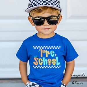 Camiseta para niños en edad preescolar, camiseta para el primer día de clases de los niños, camiseta para el primer día de clases de los niños, camiseta para el primer día de clases, camiseta para niños en edad preescolar