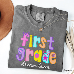 first grade comfort colors shirt,1st grade comfort colors shirt,first grade teacher shirt,back to school teacher shirt,back to school