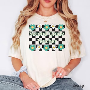 Second grade comfort colors shirt,2nd grade comfort colors shirt,second grade teacher shirt,second grade team shirt,second grade level shirt