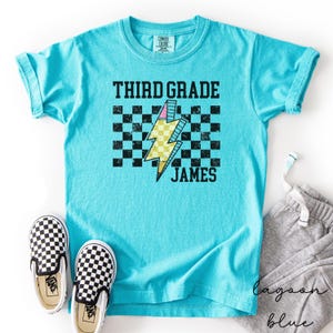 Custom third grade shirt,3rd grade shirt,first day of school shirt,third grade tshirt,kids school shirt,personalized third grade shirt