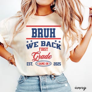 first grade comfort colors shirt,1st grade comfort colors shirt,first grade teacher shirt,back to school teacher shirt, first grade baseball