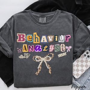 Camisa BCBA, camisa de analista de comportamento, camiseta BCBA, camiseta de analista de comportamento para autismo, camisa de analista de comportamento certificado, BCBA