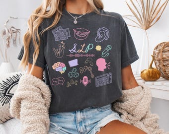 Speech therapy shirt,comfort Colors Speech pathologist shirt,speech therapist,slp tshirt,speech therapy comfort colors shirt,speech therapy