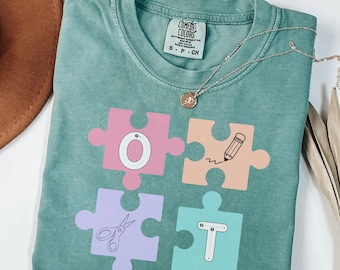 Occupational therapy shirt,Occupational Therapy t-shirt,comfort colors Occupational therapy shirt,OT gift,Occupational Therapist shirt,COTA