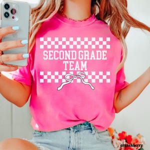 Second grade comfort colors shirt,2nd grade comfort colors shirt,second grade teacher shirt,back to school teacher shirt,back to school