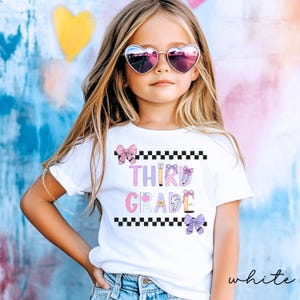 third grade shirt,back to school shirt,3rd grade shirt, third grade shirt for kids,3rdd grade girls shirt,first day of school girls