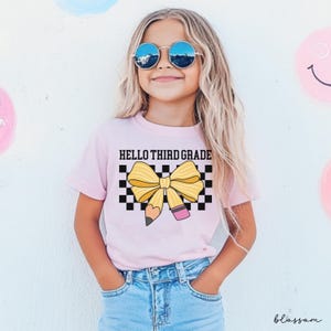 third grade shirt,back to school shirt,3rd grade shirt,third grade shirt for kids,first day of school girls, comfort colors third grade