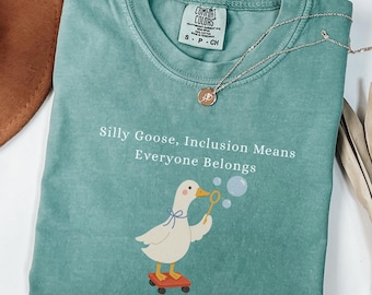 Inclusion comfort colors shirt,neurodiversity shirt,neurodivergent shirt,autism shirt,mental health shirt,special education shirt,special ed