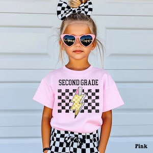 Zweite Klasse Shirt,2.Klasse Shirt,2.Klasse Shirt für Kinder,2.Klasse Mädchen Shirt,erster Schultag Mädchen