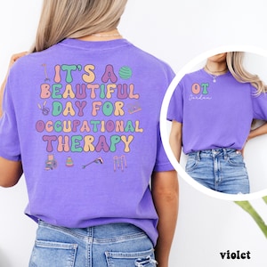 custom occupational therapy shirt,occupational therapy shirt,occupational therapist shirt,personalized OT shirt,custom OT shirt,OT shirt