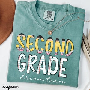 Second grade comfort colors shirt,2nd grade comfort colors shirt,second grade teacher shirt,back to school teacher shirt,back to school