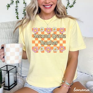 Second grade comfort colors shirt,2nd grade comfort colors shirt,second grade teacher shirt,second grade team shirt,second grade level shirt
